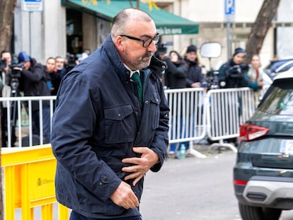 Koldo García, a su llegada al Tribunal Supremo en Madrid, el pasado diciembre.
