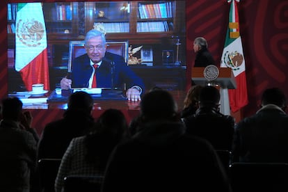 AMLO Andrés Manuel López Obrador en conferencia matutina