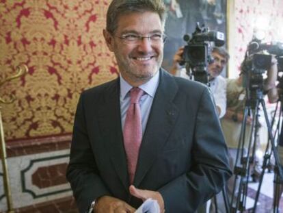 El actual ministro de Justicia, Rafael Catal&aacute;.