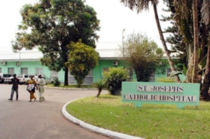 O hospital San José, agora fechado.