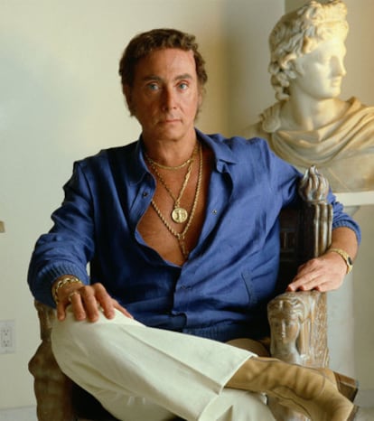 Bob Guccione, en su casa de Manhattan, en 1993.