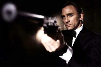 El actor Daniel Craig, en el papel de James Bond.