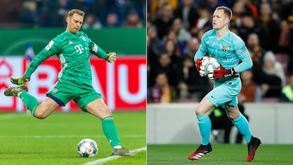 Neuer y Ter Stegen.