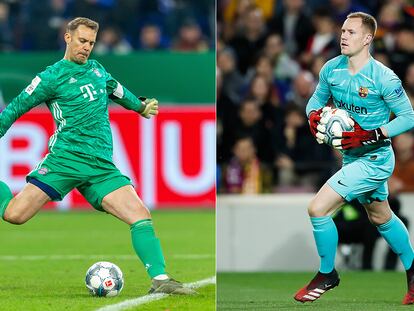 Neuer y Ter Stegen.