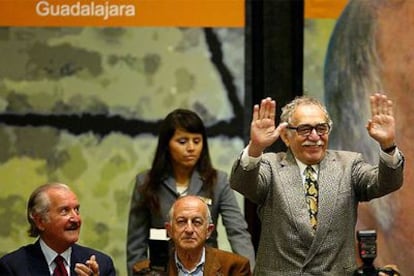 Juan Goytisolo, entre Carlos Fuentes y García Márquez.