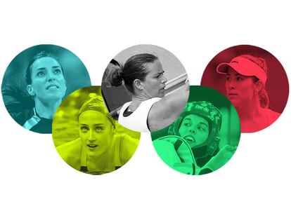 Las opciones de medalla de España se escriben en femenino