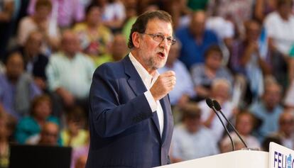 Rajoy a Pontevedra aquest diumenge.