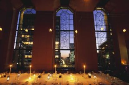 Salón del hotel Beekman, en Nueva York.