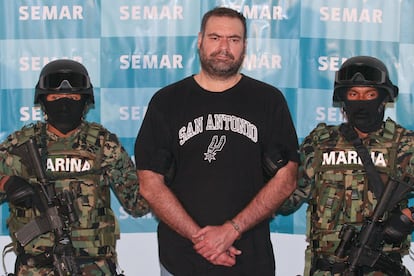 Sergio Enrique Villarreal Barragán, alias 'El Grande', tras ser detenido en septiembre de 2010.