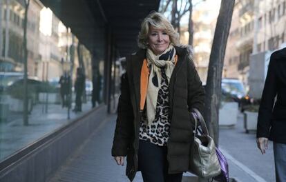 Esperanza Aguirre, en una imatge del 12 de gener del 2015.