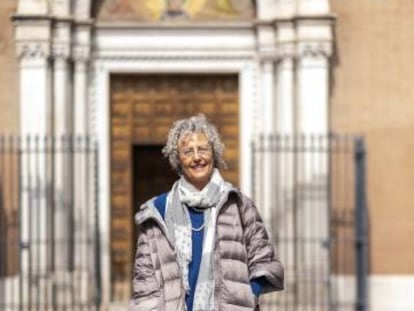 Giuliana Mazzoni, fotografiada en Roma.