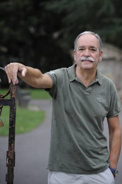 Iñaki Aguiriano. Sus padres murieron en un control policial.