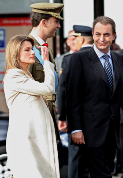 Una de las personalidades que más miradas ha suscitado en la princesa de Asturias, cuyo embarazo está ya en la fase final. Doña Letizia y el príncipe Felipe esperan su primer hijo para el próximo mes.