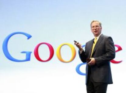 Eric Schmidth, presidente ejecutivo de Google.