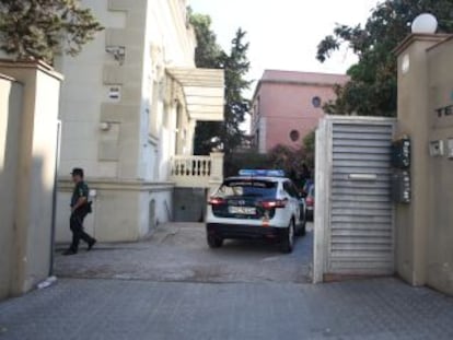 Registros de la Guardia Civil en la sede de la empresa Teyco.