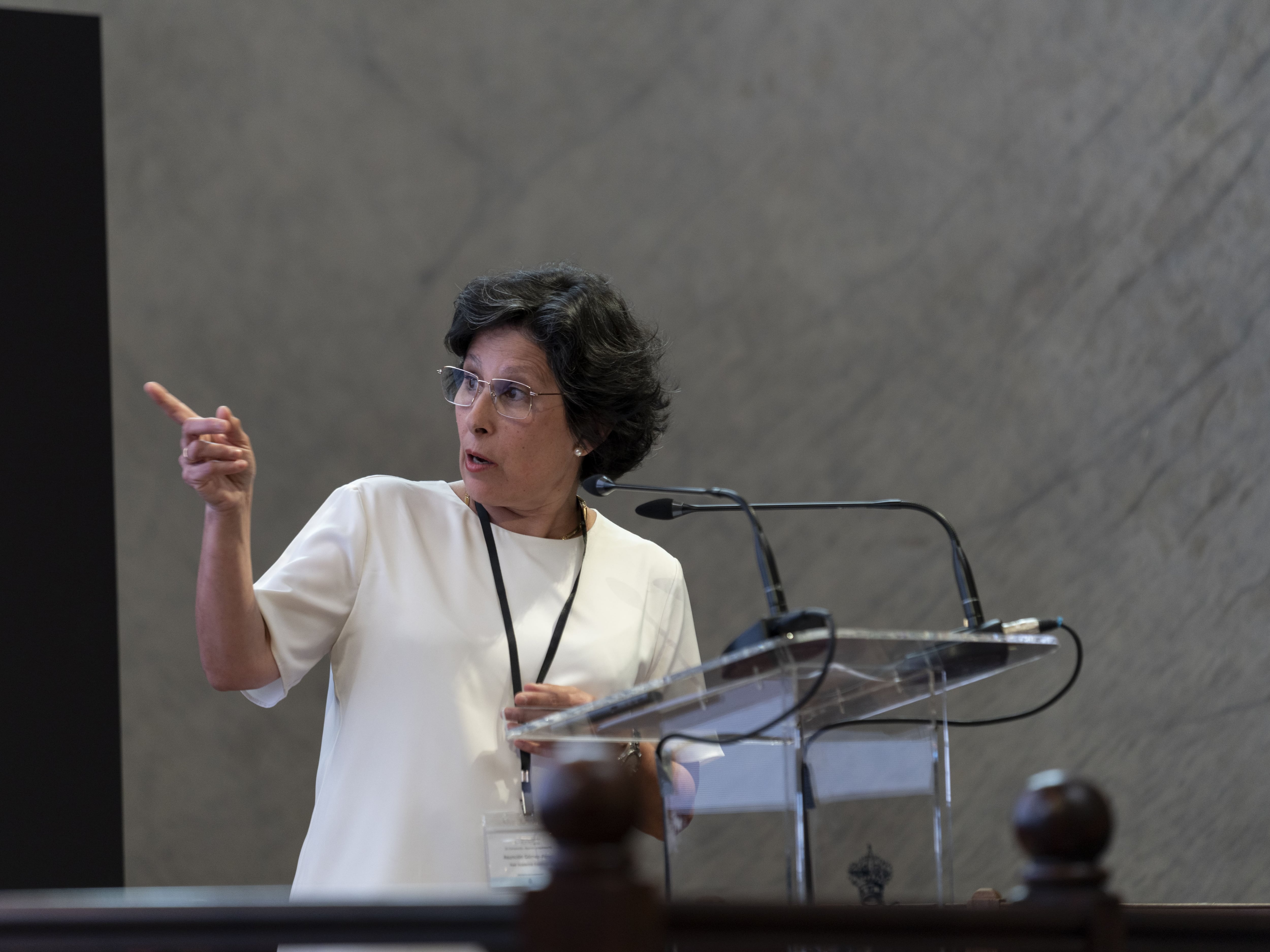 La académica y experta en IA Asunción Gómez-Pérez, coordinadora de el proyecto LEIA (Lengua Española e Inteligencia Artificial).