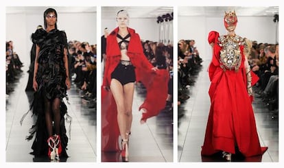 Colección de alta costura de John Galliano para Maison Martin Margiela.