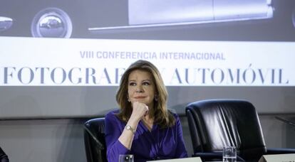 Mari Luz Barreiros durante una de las conferencias de la VIII edición.