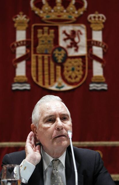 Carlos Dívar ha insistido en que sus viajes a Marbella 'han obedecido siempre' a su condición de presidente del CGPJ.