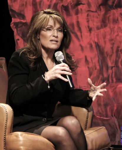 Sarah Palin en una imagen de febrero de 2010