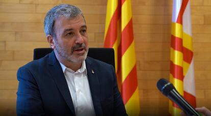 El primer teniente de alcalde, Jaume Collboni.

AYUNTAMIENTO DE BARCELONA
26/03/2020