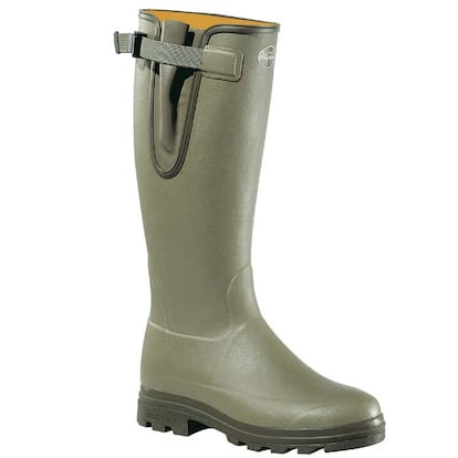 Botas verde de Le Chameau (115,37 euros).