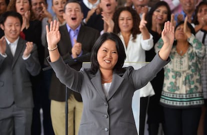 Keiko Fujimori, en una imagen de junio pasado.