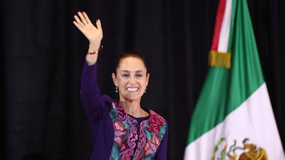 Claudia Sheinbaum en Ciudad de México, el 3 de junio.