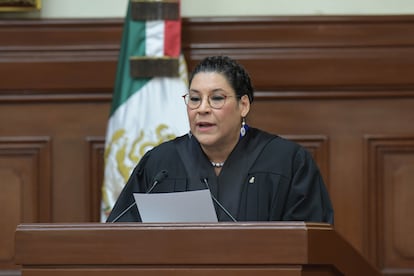 Lenia Batres ministra de la Suprema Corte de Justicia de la Nación