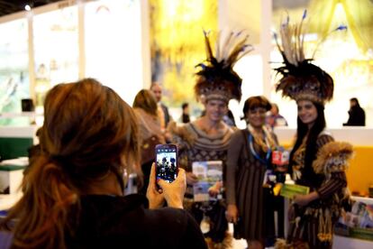 La Feria Internacional de Turismo, Fitur, se ha inaugurado hoy en Madrid. Abierta solo para profesionales hoy, mañana y pasado, el sábado y el domingo puede asistir el público general.