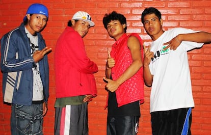 El grupo brasileño Bro MC’s.