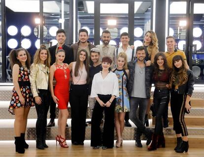 Los concursantes de 'Operación Triunfo' 2017.