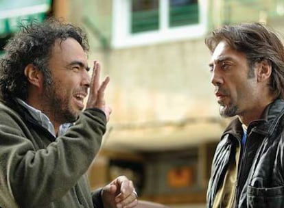 Iñárritu y Bardem, director y actor frente a frente.