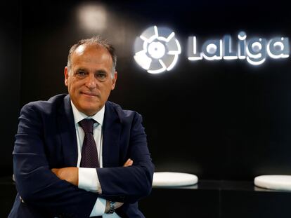 Javier Tebas, presidente de LaLiga.