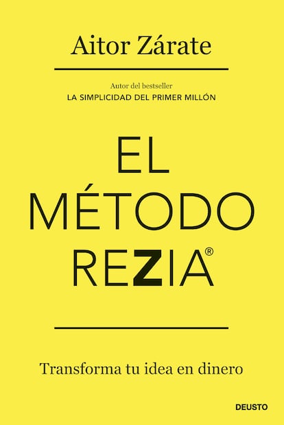 Cover of the latest book by Aitor Zárate, published by Deusto.