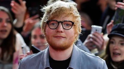 El cantante británico Ed Sheeran, en Berlín en 2018.