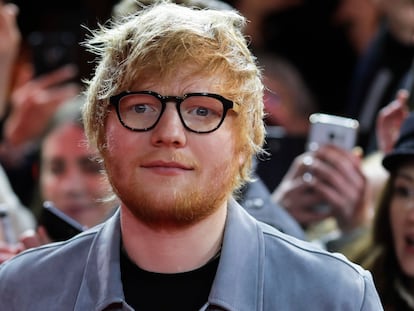 El cantante británico Ed Sheeran, en Berlín en 2018.
