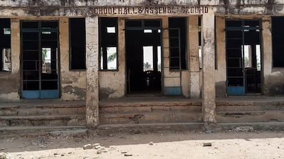 Escola de Kagara onde foram sequestradas 42 pessoas em 17 de fevereiro, no Estado nigeriano de Níger.