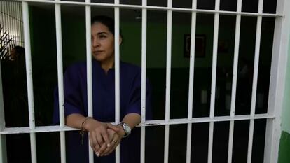 Yecenia Armenta, en la prisión de Sinaloa.