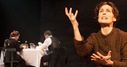 La actriz Silvia Marsó, en una escena de Yerma.