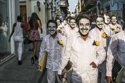 La escuela de periodismo de García Márquez acaba de cumplir 20 años. Así se celebró en Cartagena (Colombia).