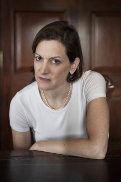 La historiadora Anne Applebaum, en Londres.