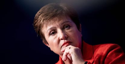 La directora gerente del Fondo Monetario Internacional (FMI), Kristalina Georgieva.