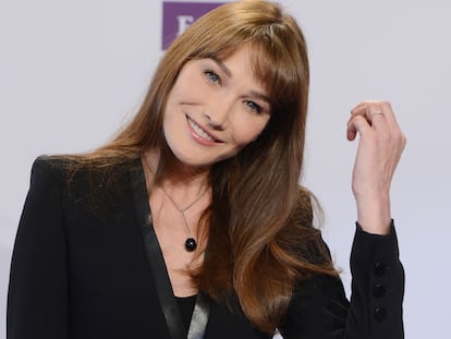 La voz de Bruni: «Mi marido es como yo, ni de derechas ni de izquierdas»