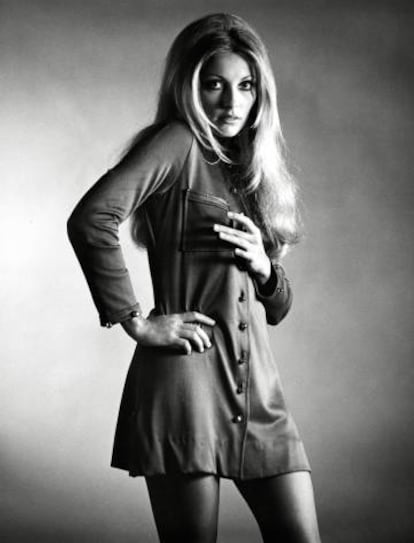 La actriz Sharon Tate en 1967.