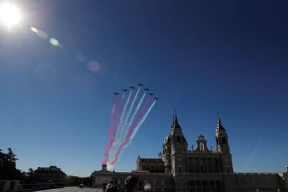 Patrulla Aguila desfile 12 octubre