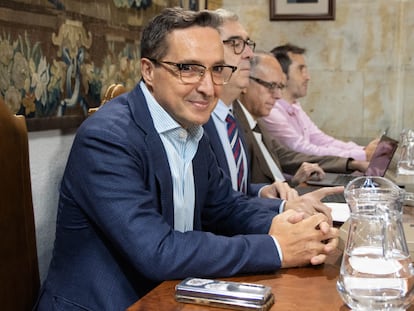 El rector de la Universidad de Salamanca, Juan Manuel Corchado.
