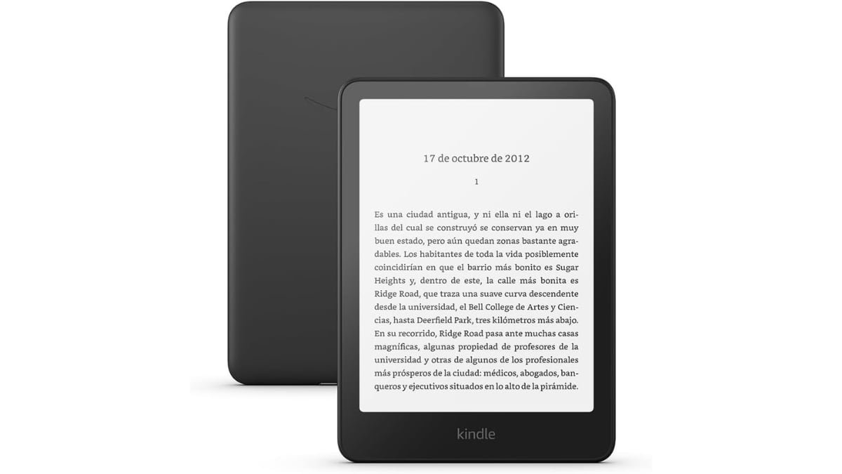 Amazon Kindle Paperwhit.