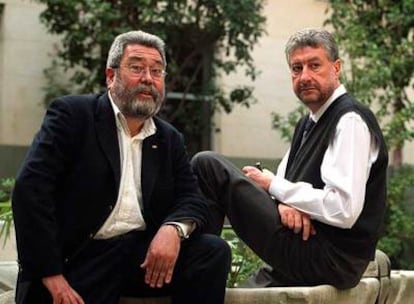 Méndez y Fidalgo en una imagen de marzo de 2003.