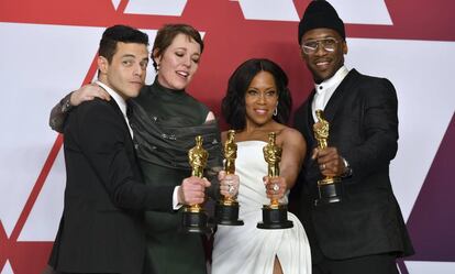 Rami Malek, Olivia Coleman, Regina King, Mahershala Ali